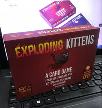 Load image into Gallery viewer, Kitten Original Edition  Red Box Black Box NSFW Edition Family Party Strategy explode fun for Board Games Cards Adult child Toy